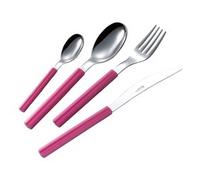 Set posate tavola 24 pz Inox You&Me SKY Fucsia YM24SK 239