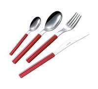 Set posate tavola 24 pz Inox You&Me SKY Rosso YM24SK 88