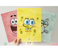 Set poster SpongeBob A3 Patrick Thaddäus decorazione da parete bambini idea r...