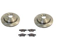 Set Posteriore Dischi Freno + Pastiglie Dodge Durango,Jeep Gran Cherokee 2011-14