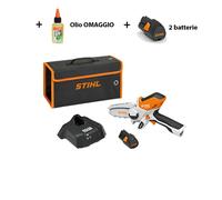 Set potatore Gta 26 Stihl a batteria con 02 batterie