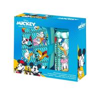 Set pranzo bambini lunch box e borraccia Mickey e Friends Euroswan 500 ml