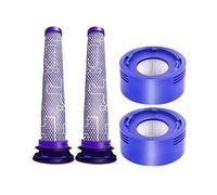 Set pre-filtro e post-filtro. Compatibile con Dyson V7 / V8 / SV10 / SV11 Motorhead Animal/Absolute. Ricambi for aspirapolvere.(4PCS)