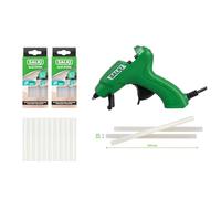 SET PREMIUM PISTOLA PER COLLA 25W + 2 SCATOLE 8MM 20 PZ (Per piccoli dettagli)