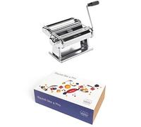 Set Preparazione Pasta e Ravioli, Macchina per la Pasta Atlas 180 + Stampo per 2