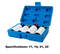 Set Prese Dado Massima Protezione Dado Riparazione Ruota Auto Strumento Garage E