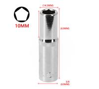 Set prese profonde pronte per l'impatto con prese esazionali 16 mm 24 mm per com