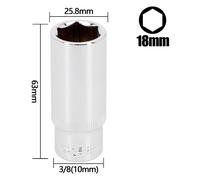 Set prese profonde pronte per l'impatto con prese esazionali 16 mm 24 mm per com