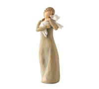 Set presepe Born Scene Willow-Tree Figure Presepe Resina Presepe con Figure Presepe di Natale Presepe Resina Sacra Famiglia Decorazione (1 pezzo)