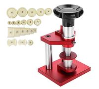 Set Pressa Orologio, Pressa Per Orologiaio, Set di Strumenti Professionali per La Riparazione di Orologi con 20 Matrici per La Riparazione della Pressa per La Riparazione di Orologi