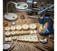 Set pressa utensili orologiaio 20 per chiusura cassa posteriore per ripara