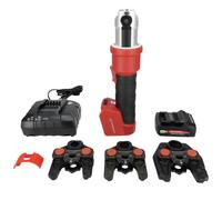 Rothenberger Set pressatrice Romax Nano 18 V 2.0 Ah con caricabatterie e 3 ganasce TH16-20-26