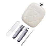 Set professionale di 4 pezzi per la cura delle unghie, ideale per saloni di casa o uso in viaggio per tagliare e governare