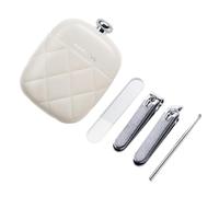 Set professionale di 4 pezzi per la cura delle unghie, ideale per saloni di casa o uso in viaggio per tagliare e governare