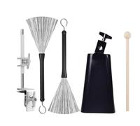 Set professionale di campanacci per esercitazione con campanelle da 15,2 cm, morsetti per uso intrattenimento, morsetto in acciaio