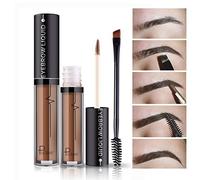 Set professionale di cosmetici waterproof per sopracciglia, con pigmenti a lunga durata e pennello, per sopracciglia definite, come quelle del trucco permanente