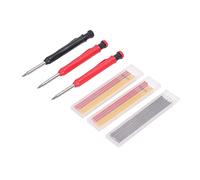 Set Professionale di Matite da Carpentiere Solido con Pennarello Meccanico per la Lavorazione del Legno, Muratori e Vari Materiali