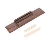 Set professionale di ponte e selle per ukulele in palissandro Set di dadi per ponte in palissandro regolabile in altezza selle parti dello strumento