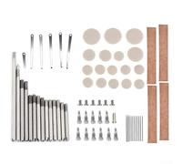 Set professionale di ricambio per clarinetto con viti in metallo e cuscinetti in pelle di pecora, kit di strumenti essenziali fai da te per la riparazione di strumenti a fiato e la regolazione delle