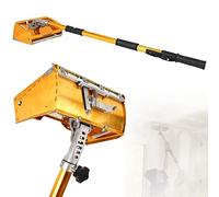 Set professionale di strumenti per la finitura del muro a secco, include scatola per nastratura da 22,8 cm e manico regolabile da 101,4 cm a 162,8 cm per