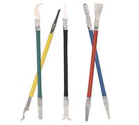 Set professionale di strumenti per leva per CPU, kit di raschietti in alluminio ultra sottile da 5 pezzi per la rimozione di chip del telefono SSD BGA riparazione di memoria