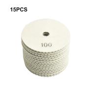 Set professionale dischi levigatura diamantata 100 mm per lucidatura pietre