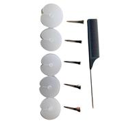 Set Professionale Extension Per Capelli Che Evidenzia Un Pettine Caldo E Sicuro E Un Piano Adatto Ai Viaggi Per Un Aspetto Semplice E Rudimenti Per Lo Styling Dei Capelli Da Viaggio Sottili