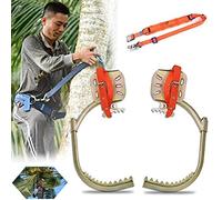 Set professionale per arrampicata su alberi, attrezzatura leggera e resistente per caccia, osservazione degli alberi, raccolta della frutta, capacità di 226,8 kg, attrezzatura essenziale per esterni