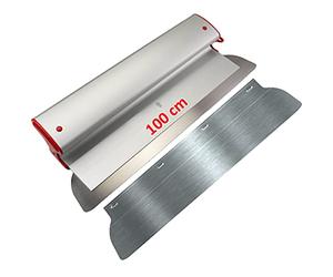 Set professionale: spatola da 100 cm e lama di ricambio - lama sostituibile 100 cm CT01