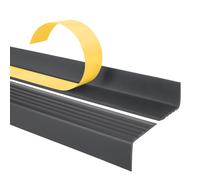 Set profilo bordo scala autoadesivo PVC 40x25 mm antiscivolo ND | Quest