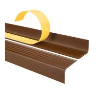 Set profilo bordo scala autoadesivo PVC 40x25 mm antiscivolo ND | Quest