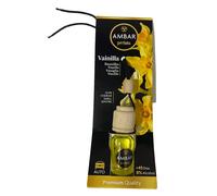 Set Profuma auto Ambar Perfums 4 pezzi vaniglia cocco frutti di bosco bamboo