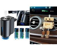 Set Profumatore Auto - Diffusore Elettrico + Profumatore in Legno