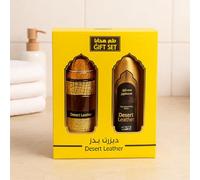 Set Profumo + Deodorante 100ml+200ml - Fragranze Orientali Unisex - Desert Leather o Tagarid - Idee Regalo Raffinate - Persistenti, Intensi, Eleganti - Scatola Regalo Inclusa (Desert Leather)