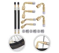 Set prolunga valvole 14 pz per valvole cerchio camion 45° 90° 135° 180mm
