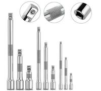 SET PROLUNGHE PROLUNGA CHIAVI CHIAVE A BUSSOLA DA 1/4" 3/8" 1/2" 9 PZ