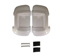 Set Protettore Tappi Protezione Corto Specchietti Bianco Fiat Ducato 250