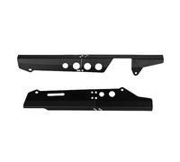 Set Protezione Paracatena Posteriore In Alluminio Motocicletta Per C125 Per Super Cub 2018 2019 2020 2021 2022 2023 2024(Black)