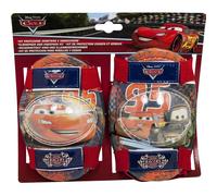 Set Protezioni Cars Disney per Bicicletta e Skateboard, Ginocchiere e Gomitiere per Bambini
