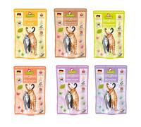 Set prova! 12 x 85 g GranataPet DeliCatessen Buste Umido per gatto - Mix 3 senza pesce: Fagiano, Anatra, Agnello, Vitello, Tacchino, Pollo