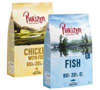 Prezzo speciale! 1 kg Purizon senza cereali - NUOVA RICETTA - Adult Pollo con Pesce