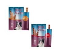 Set prova! 2 x 120 g Rocco Sticks Snack per cani - 2 gusti: 120 g Pollame + 120 g Manzo