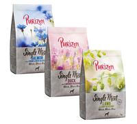 Set prova! 3 x 1 kg Purizon - Single Meat: Cavallo + Salmone + Anatra