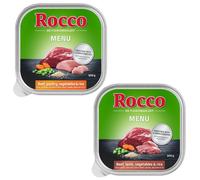 Set prova! 9 x 300 g Rocco Vaschette - Mix Menu: Manzo, Pollame, Agnello