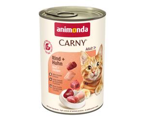 Set prova! animonda Carny Adult 12 x 400 g - MIX Manzo, 4 gusti