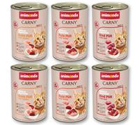 Set prova! animonda Carny Single Protein Adult - 6 x 400 g
