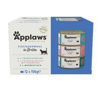 Set prova! Applaws 12 x 156 g - Selezione di Pesce in Brodo