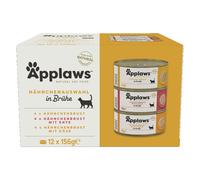 Set prova! Applaws in Brodo 12 x 156 g Alimento umido per gatti - Selezione di Pollo in Brodo