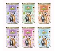 Set prova! GranataPet DeliCatessen 6 x 400 g Umido per gatto - Mix 1: 6 varianti carne e pesce