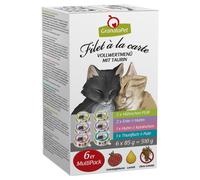 Set prova! GranataPet Filet à la carte 6 x 85 g Umido per gatto - Pacco misto (4 gusti)